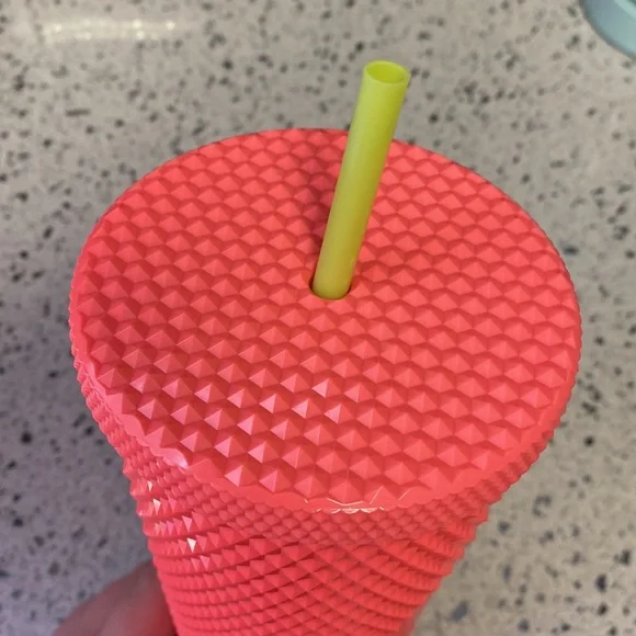 * NEW Starbucks Dragonfruit Venti Studded Tumbler Summer 2022 - Picture 3 of 5